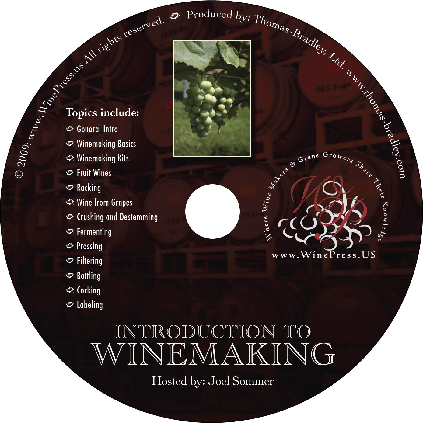 Introduction to Winemaking WinePress.US DVD 